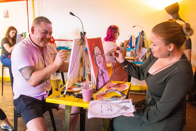 Drink & Draw: Paint A Masterpiece While Enjoying A Drink - Whats Included