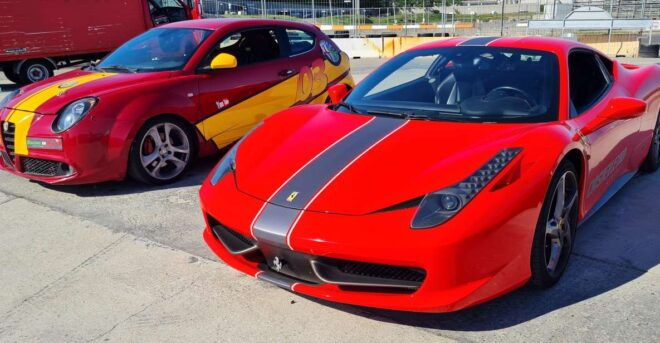 Drive a Ferrari 458 and Alfa Romeo on a Race Track Inc Video - Drive Experience Requirements