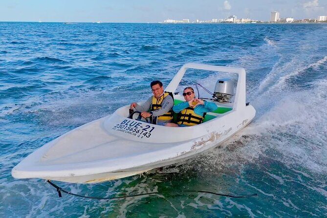 Drive an Speedboat at full speed at Cancun's Lagoon & Snorkeling - Exploring the Itinerary