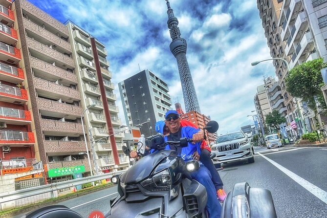 Drive Like King! Can-Am Ryker Cruising in Asakusa **Idp Must** - Cancellation Policy