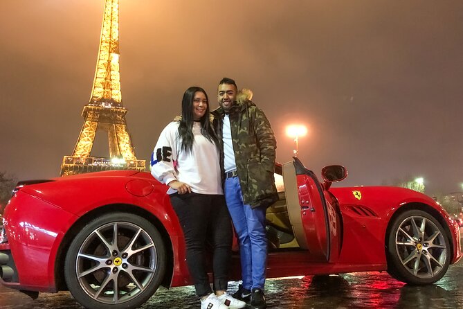 Drive the FERRARI California Turbo Near the Eiffel Tower - End Point and Cancellation Policy