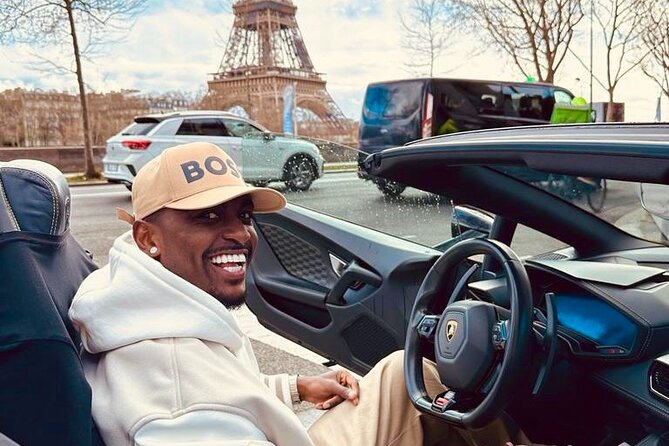 Drive the LAMBORGHINI Huracan Near the Eiffel Tower - Professional Instructor Guidance