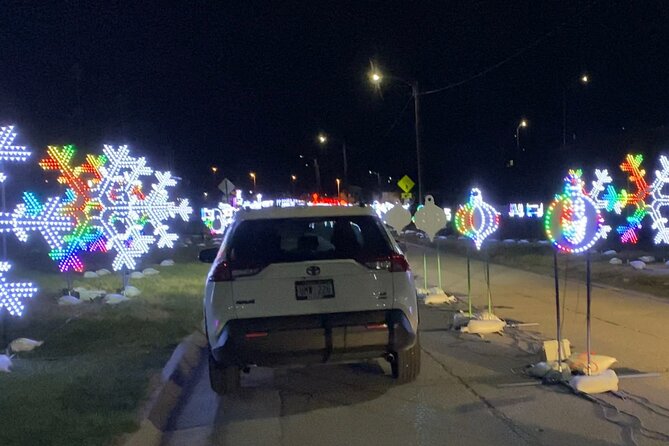 Drive Through Christmas Lights Show - Synchronized Lights Experience