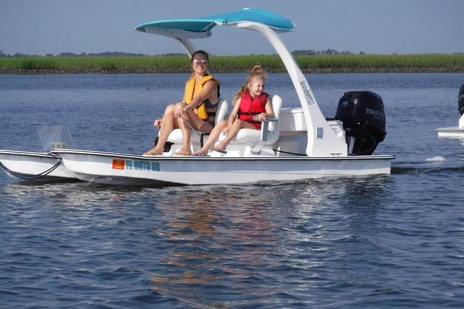 Drive Your Own 2 Seat Fun Go Cat Boat From Collier-Seminole Park - Communication With Guide and Excellent Guide