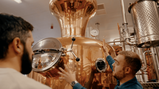 Drumshanbo: The Curious Journey Distillery Tour - Botanical Glasshouse and Honey Badger Bar