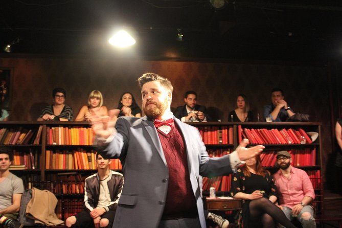 Drunk Shakespeare Performance in Chicago --Vaccination Required-- - Selecting Date and Travelers