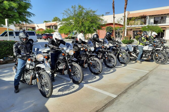Dual Sport Motorcycle Rental in Greater Palm Springs Area - Additional Information