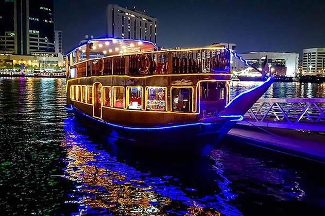 Dubai: 2-Hour Evening Dhow Cruise and Dinner - Overview