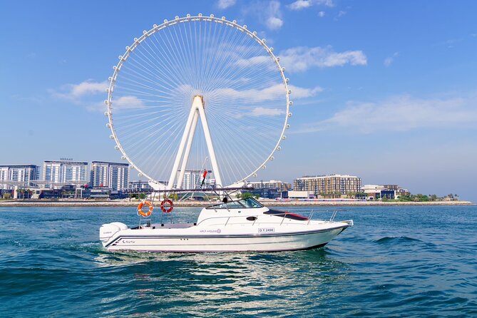 Dubai 2-Hour Mini Yacht Tour at The Palm, Burj Al Arab & Atlantis - Luxurious Yacht Experience on the Palm Jumeirah