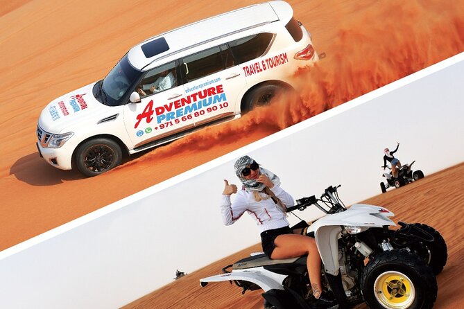 Dubai 4x4 Desert Safari Quad Bike Camel Ride and Sandboarding - Common Questions