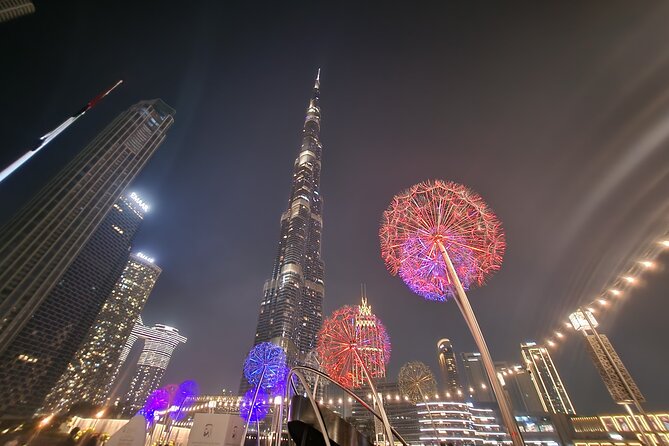 Dubai After Dark City Highlights With Dinner, Guide and Transfer - Customer Support and Additional Details
