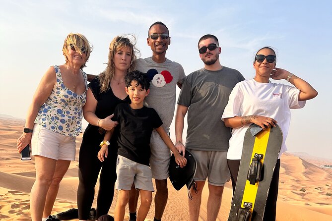 Dubai Anytime Short Desert Visit With Camel and Sandboarding - Duration and Timing