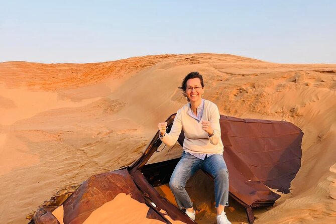 Dubai Anytime Short Desert Visit With Camel and Sandboarding - Sandboarding Adventure