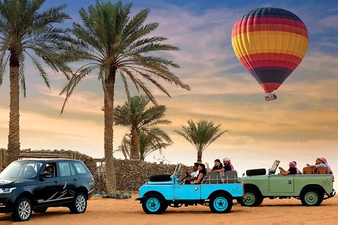Dubai Balloon Flight, Camel and Vintage Car Ride Tour - Tour Guidelines