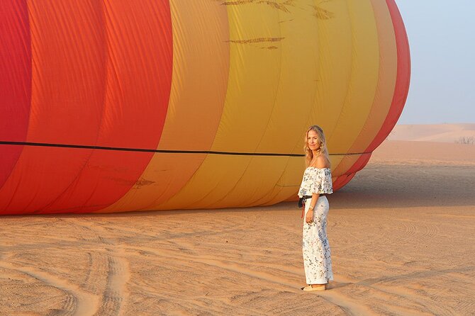Dubai Beautiful Desert By Hot Air Balloon - Inclusions