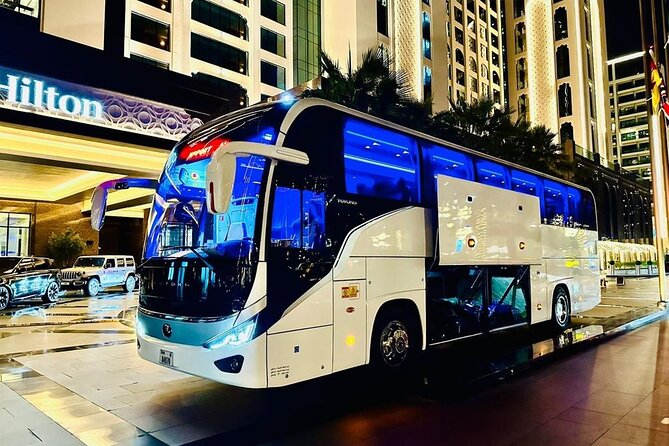 Dubai Bus Private Full Day Tourism Transportation - Note