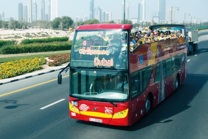 Dubai City Sightseeing Bus Pass - A city of sharp contrasts, seen from the top deck