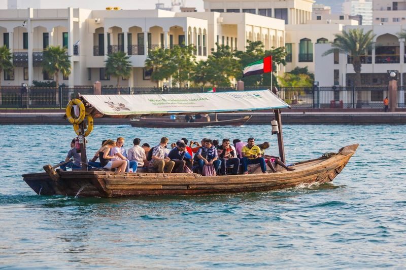 Dubai City Tour from Abu Dhabi - Palm Jumeirah and Burj Al Arab from the road
