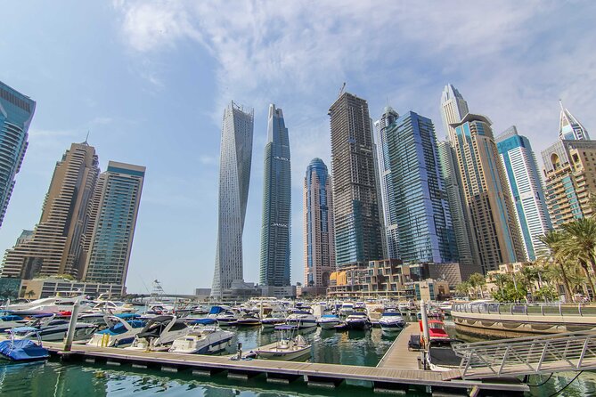 Dubai City Tour With Burj Khalifaview the Palmdubai Frame Visit - Entrance Tickets and Peak Hours