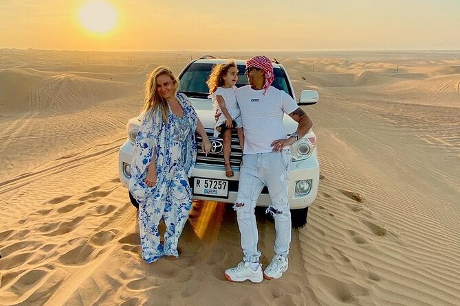 Dubai City Tour With Desert Safari, Camel Ride, Dune Bashing & BBQ - Enjoying a Barbecue Dinner at a Campsite