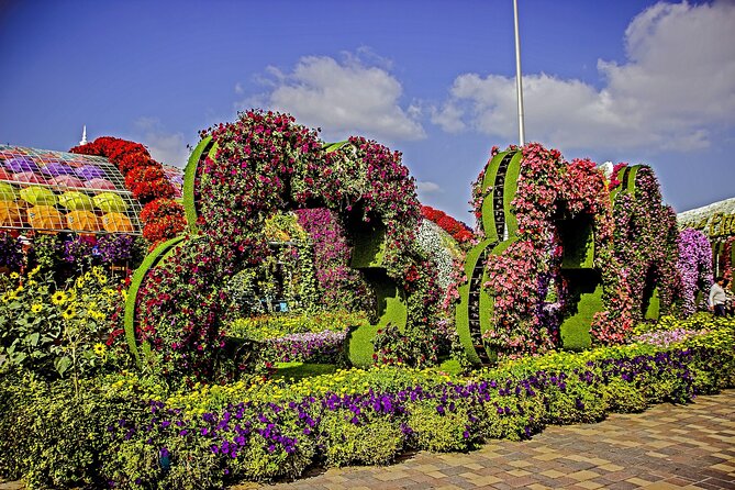 Dubai Combo: Miracle Garden With Dubai Frame Tickets - Ticket Inclusions and Exclusions