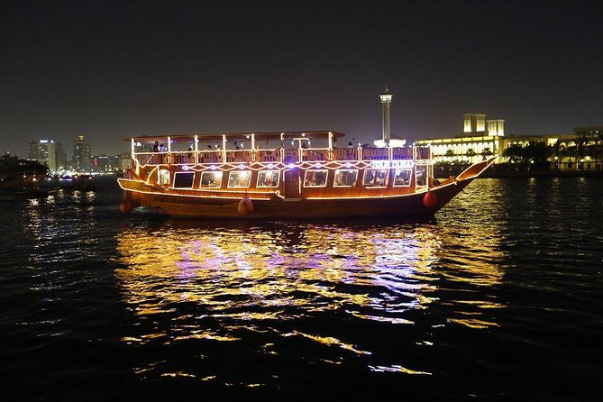 Dubai Creek 2-Hour Romantic Dinner Cruise - Date and Travelers