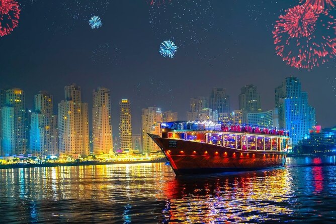 Dubai Creek Dhow Cruise Dinner - Live Entertainment and Music