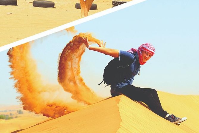 Dubai Desert 4x4 Dune Bashing, Sandboarding, Camel Riding, Dinner - Exciting Activities Overview