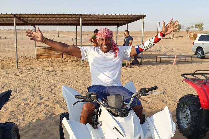 Dubai Desert 4x4 Dune Bashing, Self-Ride 30min ATV Quad, Camel Ride,Shows,Dinner - Additional Information