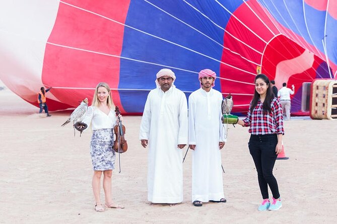 Dubai Desert By Hot Air Balloon With (Falcon Show and Camel) - Falcon Show and Camel Experience