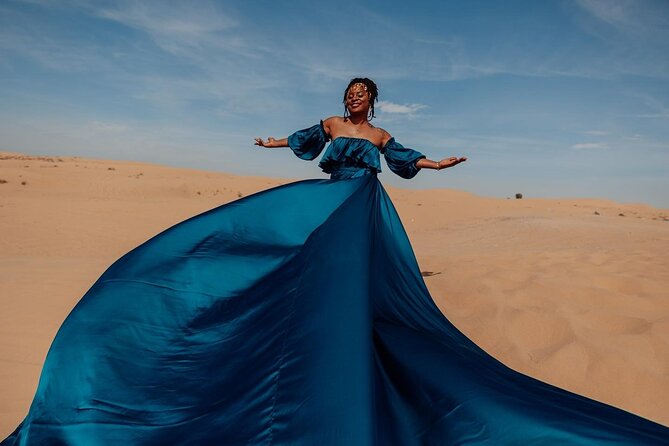 Dubai Desert Flying Dress Photoshoot - Benefits of a Dubai Desert Flying Dress Photoshoot