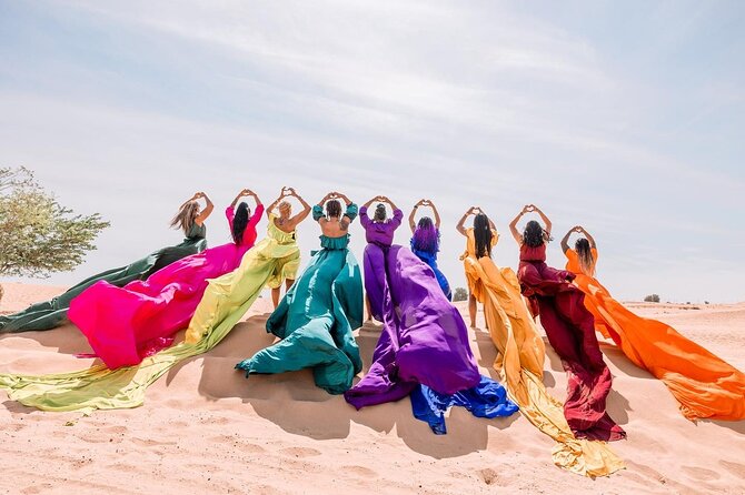 Dubai Desert Flying Dress Photoshoot - What to Wear for a Dubai Desert Flying Dress Photoshoot