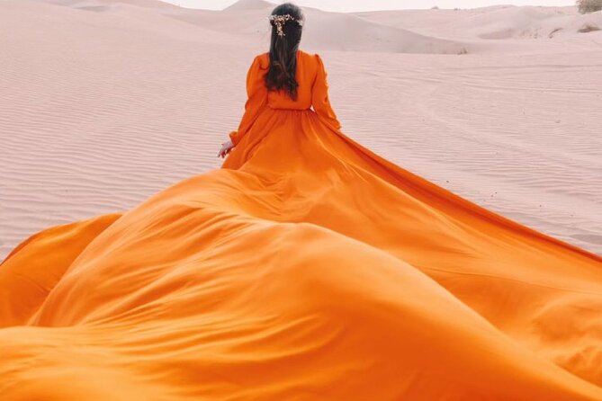 Dubai Desert Flying Dress Photoshoot - Common Questions