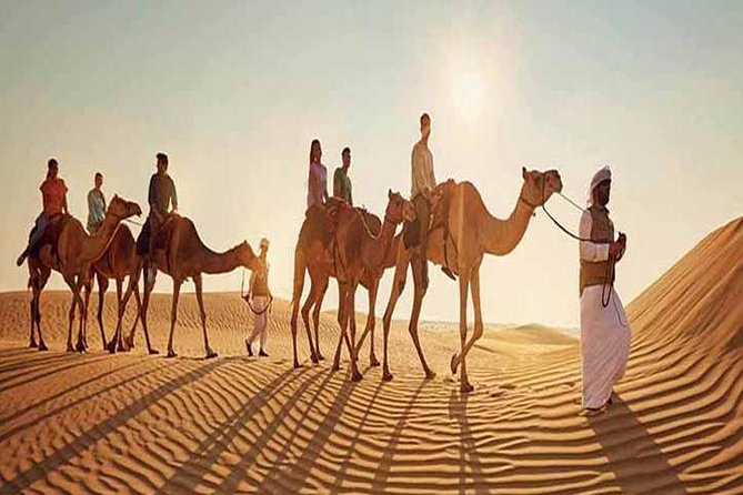 Dubai: Desert Quad Bike Safari, Camel Ride, Sand Surf, & BBQ - Tour Highlights