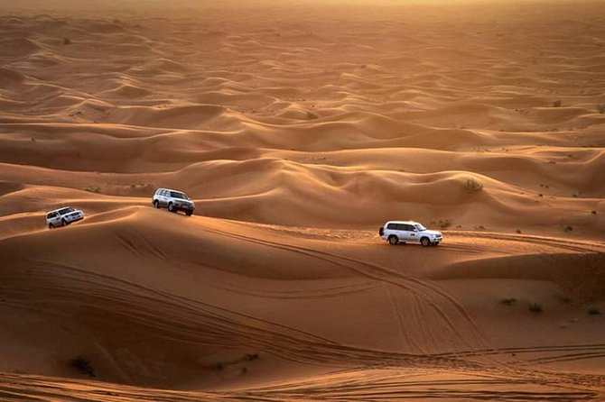 Dubai: Desert Quad Bike Safari, Camel Ride, Sand Surf, & BBQ - Booking and Cancellation Policy