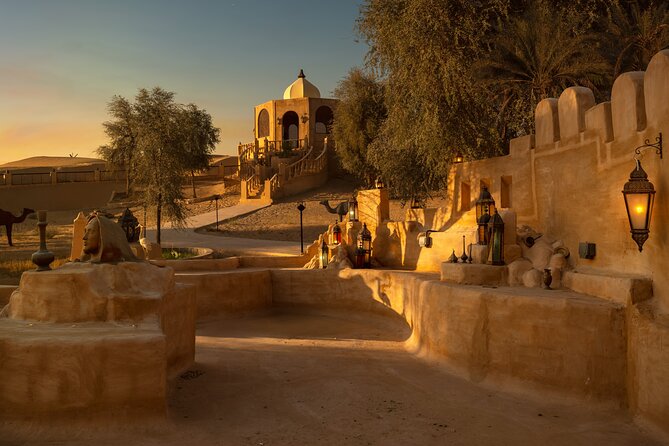 Dubai Desert Royal Fortress Safari With Dinner and Entertainment - Dune Bashing Experience