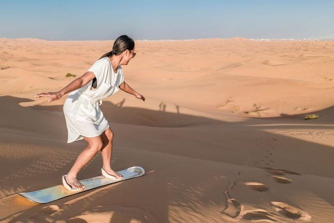 Dubai Desert Safari 4x4 Dune Bashing, Sandboarding, Camel Riding, Bbq Dinner - Activities and Inclusions