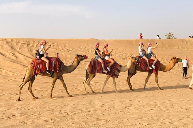 Dubai Desert Safari 4x4 Dune Bashing With Camel Riding - What to Expect During the Dubai Desert Safari