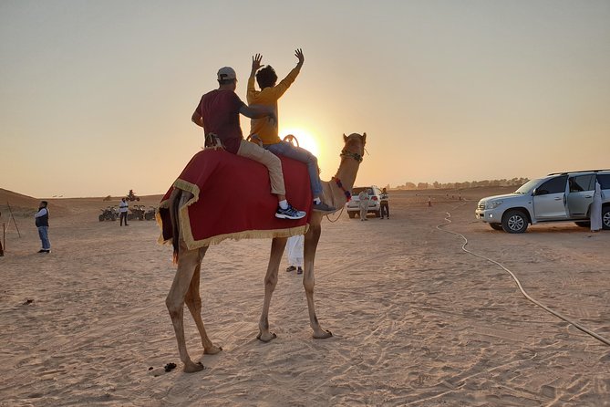Dubai: Desert Safari 4x4 Dune With Camel Riding and Sandboarding - Additional Information