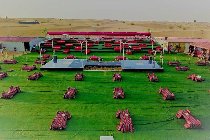Dubai: Desert Safari 4x4 Dune With Camel Riding and Sandboarding - Activities and Entertainment Offered