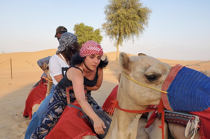 Dubai Desert Safari, BBQ, Camel Ride & Sandboarding - The Sum Up
