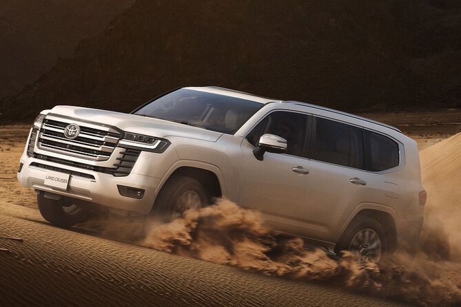 Dubai Desert Safari Dune Bashing, Camel Ride, Sand Boarding, BBQ Dinner. - Exhilarating Sandboarding Adventure