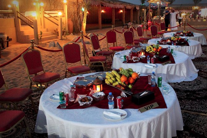 Dubai Desert Safari Evening With VIP Treat , BBQ Buffet and Exciting Liveshows - The Sum Up
