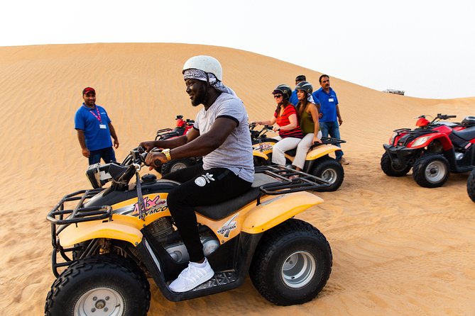 DUBAI DESERT SAFARI Free Atv/Quads, BBQ Dinner, Camel Rides, 4 Shows & Snacks - Common Questions