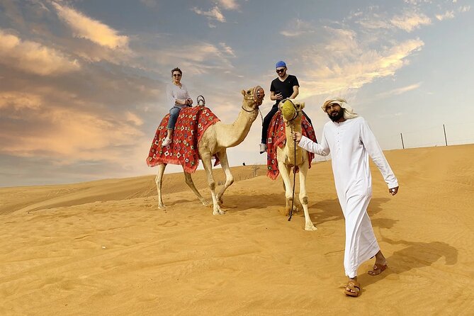 Dubai Desert Safari, Live Fire Show, Sandboarding & Dune Bashing - Adventure Sports in the Red Dunes