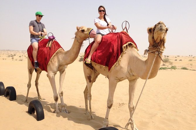 Dubai Desert Safari Morning With Quad Biking and Camel Ride - Enjoy a Short Camel Ride