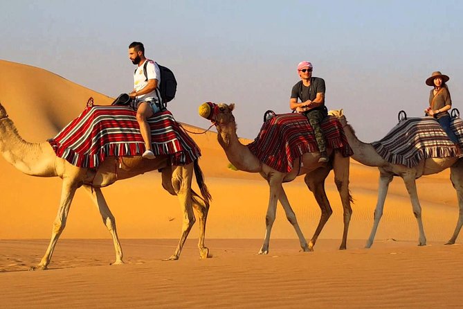 Dubai Desert Safari Red Dune: BBQ, Camel Ride & Sandboarding - What To Expect