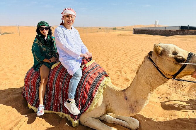 Dubai Desert Safari With BBQ Dinner, Sand Boarding, Camel Ride & 3 Live Shows - Tour Highlights and Inclusions