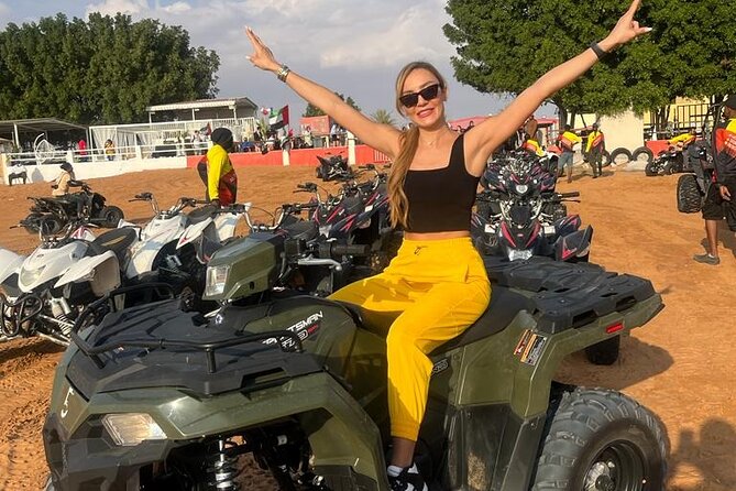 Dubai Desert Safari With BBQ, Quad Bike and Camel Ride Experience - Indulge in a Delicious BBQ Feast