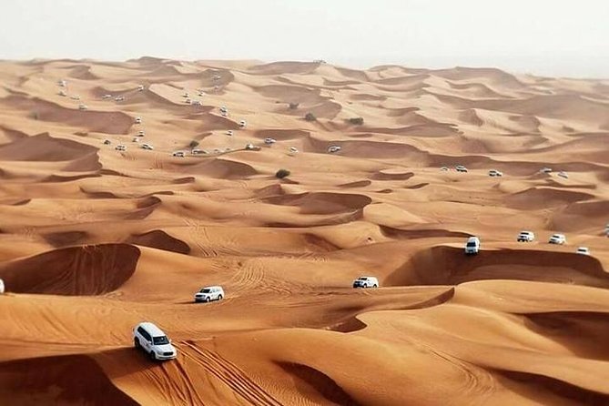 Dubai Desert Safari With Bbqbuffet, Dune Bashing, Boarding, Camel - Exciting Activities Included in the Desert Safari